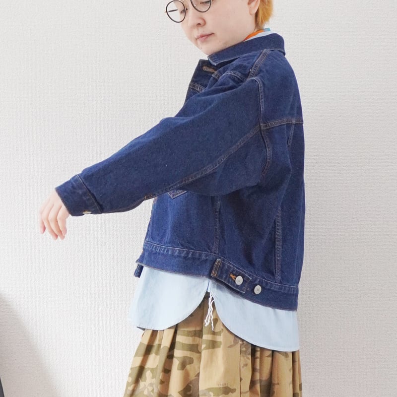 BG デニム i c h i 241024 DENIM Jacket / A : VINTAGE WASH