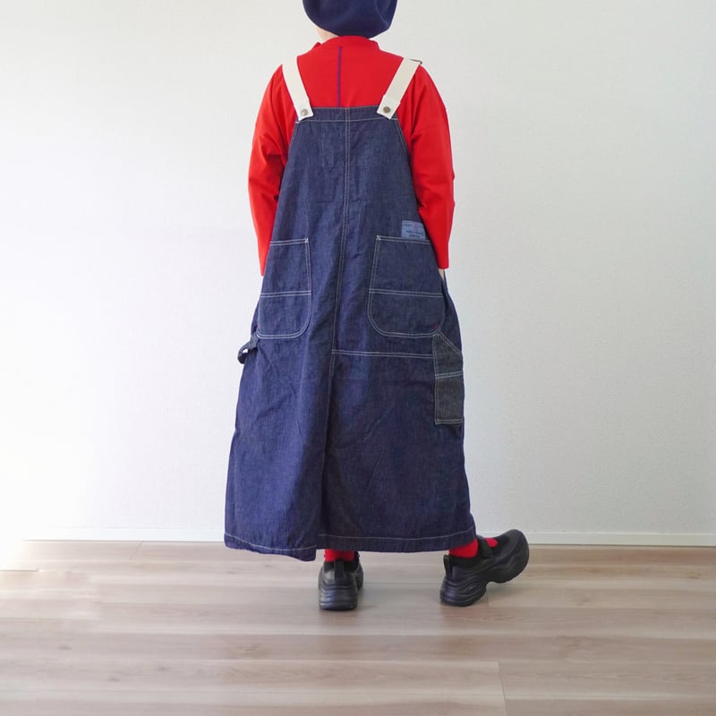 レディース＊快晴堂 -BIGオーバーオールスカート HAYATE CCBY DUTY WEA