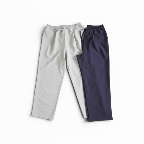 2色＊ユニセックス＊LA MOND-ラモンド-LA MOND-NEW SEMI WIDE SHARI PANTS LM-P-101-UM