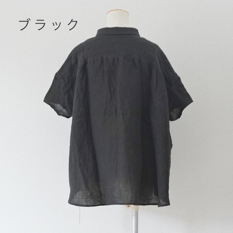 Y's ワイズ ラミー 丸襟 半袖ブラウス Y's ワイズ ラミー 丸襟 半袖ブラウス Y´s ワイズ ラミー 丸襟