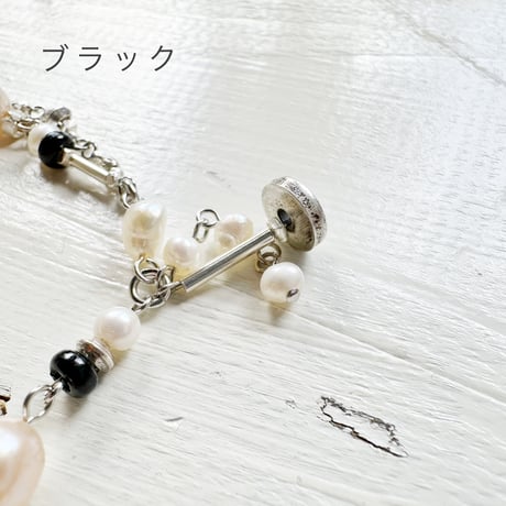 2色＊レディース＊TIGRE BROCANTE-ティグルブロカンテ-ハンギングブレスレット/ブラック、カラフル