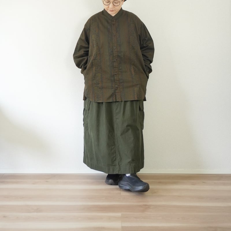 3色ユニセックス＊Nasngwam-ナスングワム-ARTISAN SHIRTS JACKET