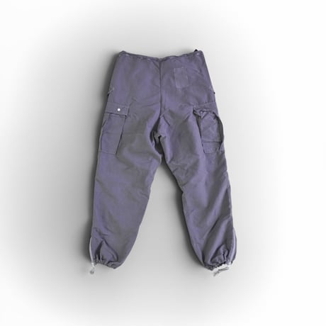 ＊ユニセックス＊ 実物 新品 デッドストック 米軍 スノーカモ オーバーパンツ カーゴポケット付き [GRAY染め]