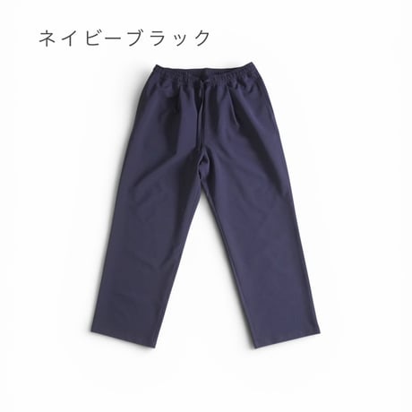 2色＊ユニセックス＊LA MOND-ラモンド-LA MOND-NEW SEMI WIDE SHARI PANTS LM-P-101-UM