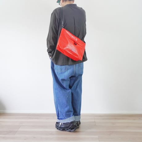 ４色＊ユニセックス＊ [1/2HALF] TARPOLIN MESSENGER M