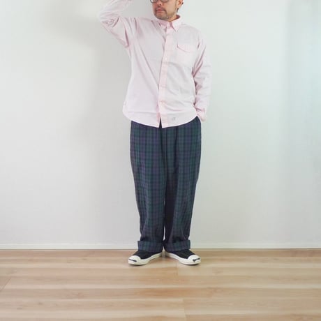 ＊ユニセックス＊J.PRESS ORIGINALS-Pin Oxford B.D. Shirt / Baggy Fit