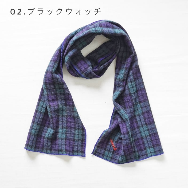 美品✨快晴堂　タータンチェック　カーディガン　ウール 快晴堂(かいせいどう) Girl'sタータンチェック/リラクシンWork