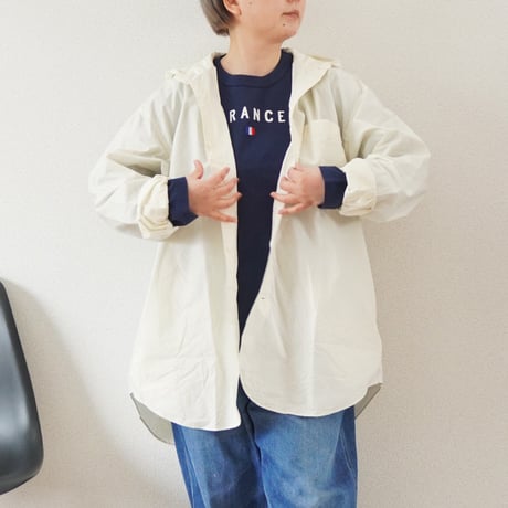3色＊＊BRENA-ブレナ-HOOD WORK SHIRT フードワークシャツ