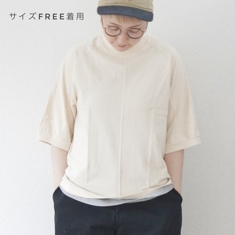 2色＊ユニセックス＊TIGRE BROCANTE-ティグルブロカンテ-40/2モダン天竺クアトロ半袖T