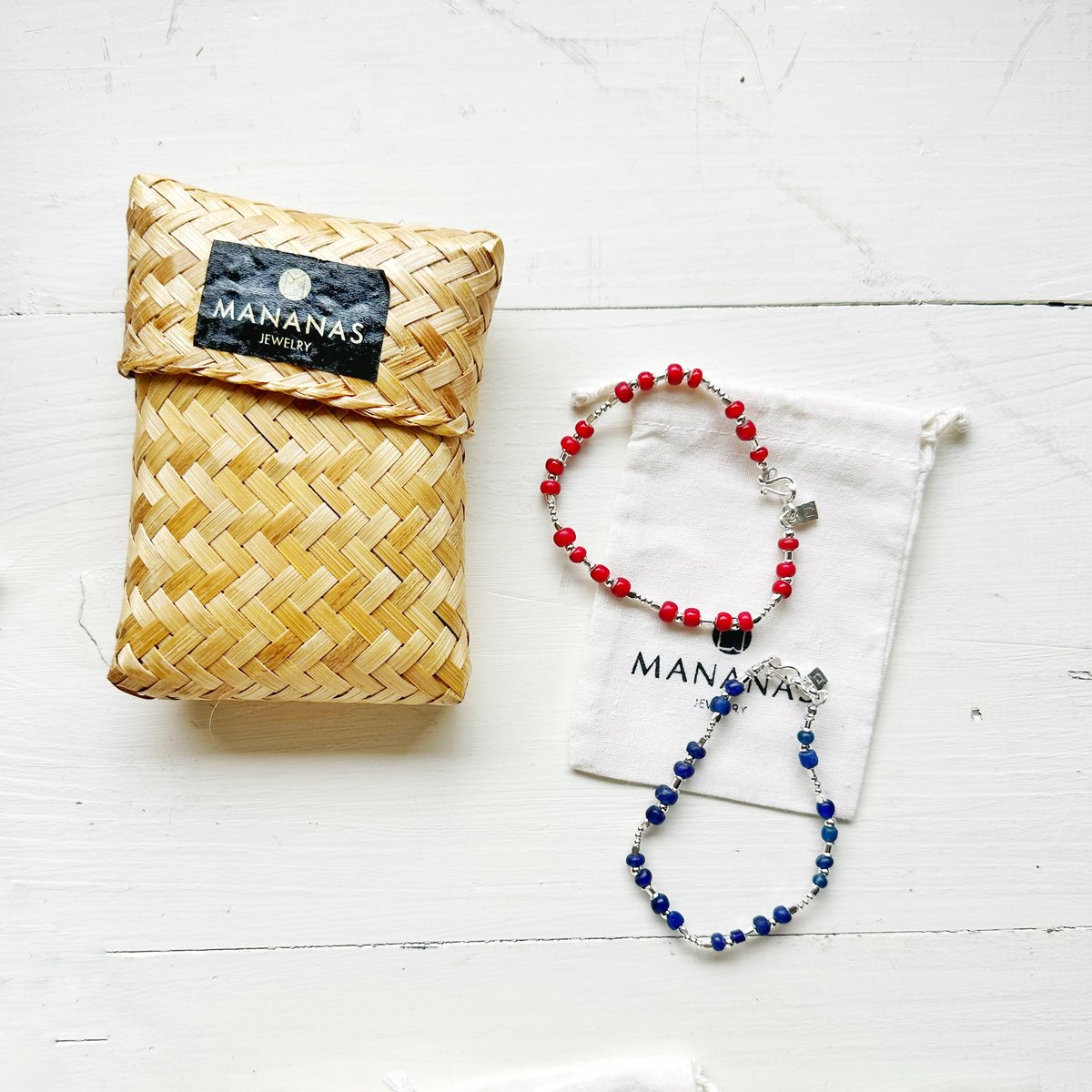 2色＊goods＊MANANAS JEWELRY-マナナス ジュエリー-Silver Mix