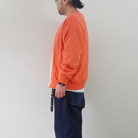 ユニセックス＊eyya-エイヤ-cotton boucle yarn cardigan / フラミンゴ