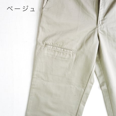 2色＊ユニセックス＊TIGRE BROCANTE-ティグルブロカンテ-8ozコーマチノ オイラーパンツ