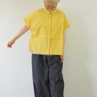 3色＊ASCOT-アスコット-ストライプ フレンチスリーブブラウス