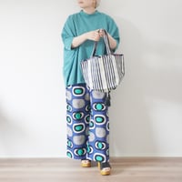 4色＊goods＊SLOWHANDS-スロウハンズ-MULTI STRIPE MESH  TOTE