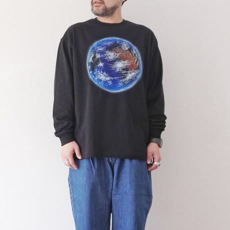 全2色ユニセックス＊Nasngwam. -ナスングワム-EARTH LS TEE