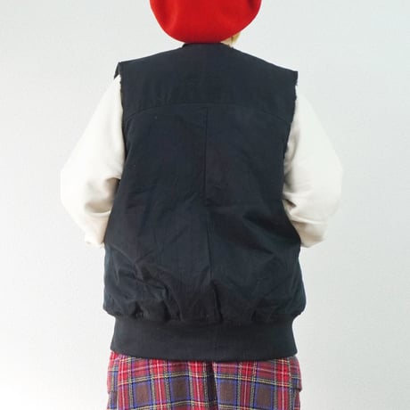 ユニセックス＊Nasngwam-ナスングワム-POLER VEST/ブラック