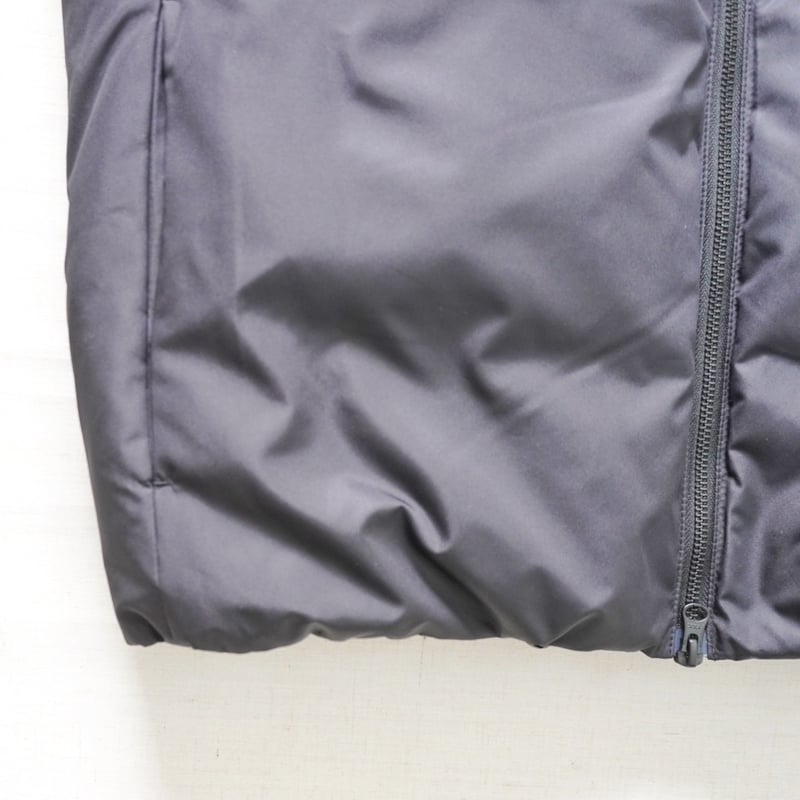 LA MOND. ダブルスナップ　キルティング　ダウンベスト　ラモンド ユニセックス＊LA MOND-ラモンド-STAND CURVY QUILT DOWN VES