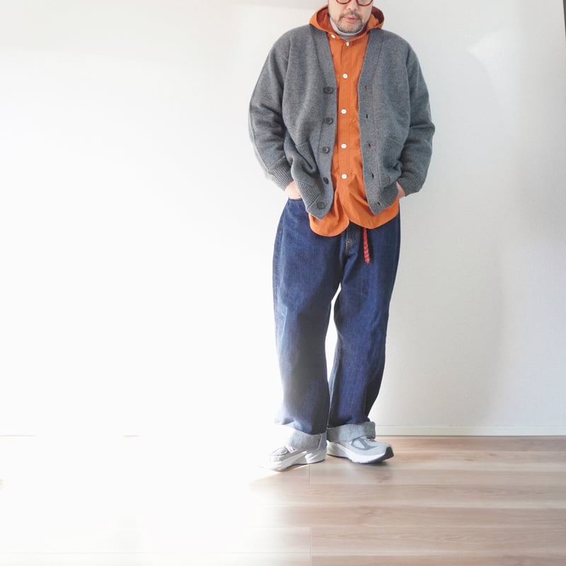 3色＊prit（プリット） 2/15ラムウール5G天竺編み Vネックワイド
