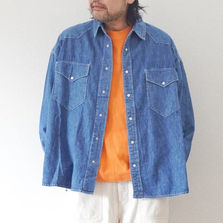 ＊ユニセックス＊IMPRESTORE-インプレストア-6.5oz Basket Western Shirts / Dwayne (Vintagewash)