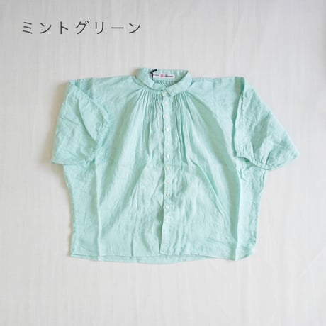 2色＊レディース＊Brocante-ブロカント-リネンキャンバス グランシャツ