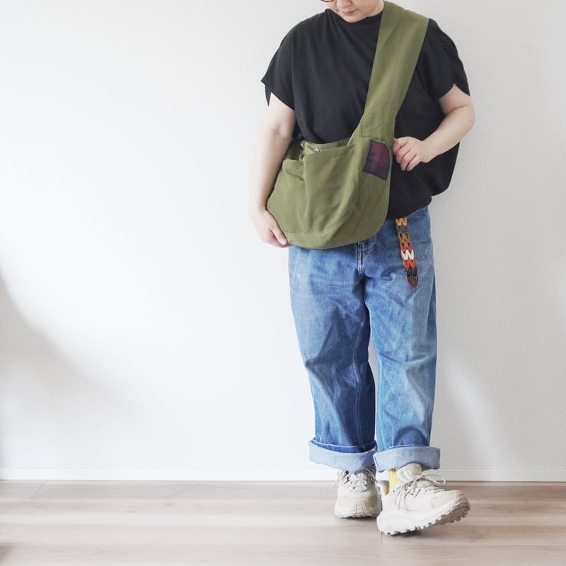 TIGRE BROCANTE ティグルブロカンテ ショルダーバッグ オレンジ再入荷3色＊goods＊TIGRE BROCANTE-ティグルブロカンテ