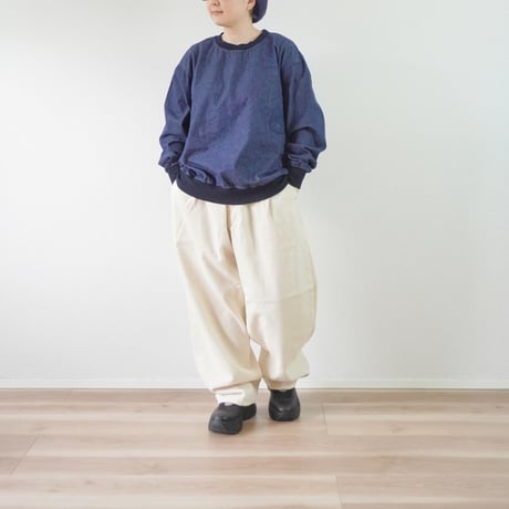 ユニセックス＊have a good day-ハブアグッドデイ-Light denim pullover HGD-388