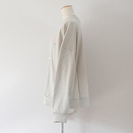 2色＊ユニセックス＊amne-アンヌ-CIRCULAR RIB Dalahäst cardigan