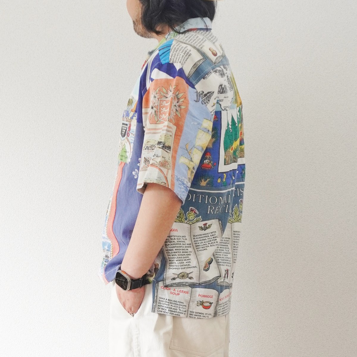 mr.remake.man リメイクシャツ 1点物モデムデザイン サイズL 新品 mr.remake.man リメイクシャツ 1点物モデムデザイン サイズL 美品