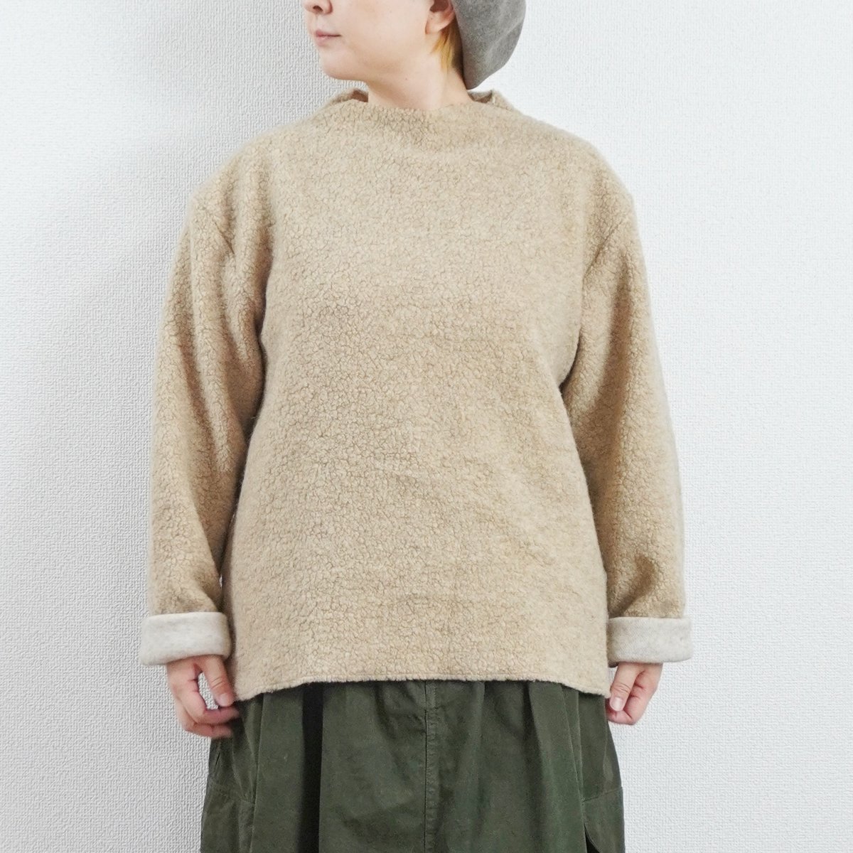 2色＊ユニセックス＊TIGRE BROCANTE-ティグルブロカンテ-ウールパイル