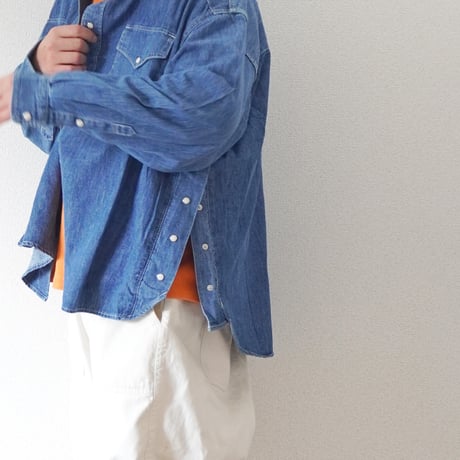 ＊ユニセックス＊IMPRESTORE-インプレストア-6.5oz Basket Western Shirts / Dwayne (Vintagewash)