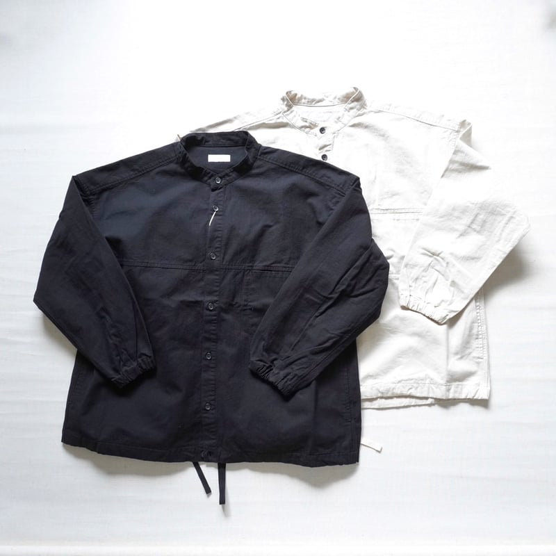 レディース＊prit-プリット-30/1カベ撚りドライツイル スタンドカラー