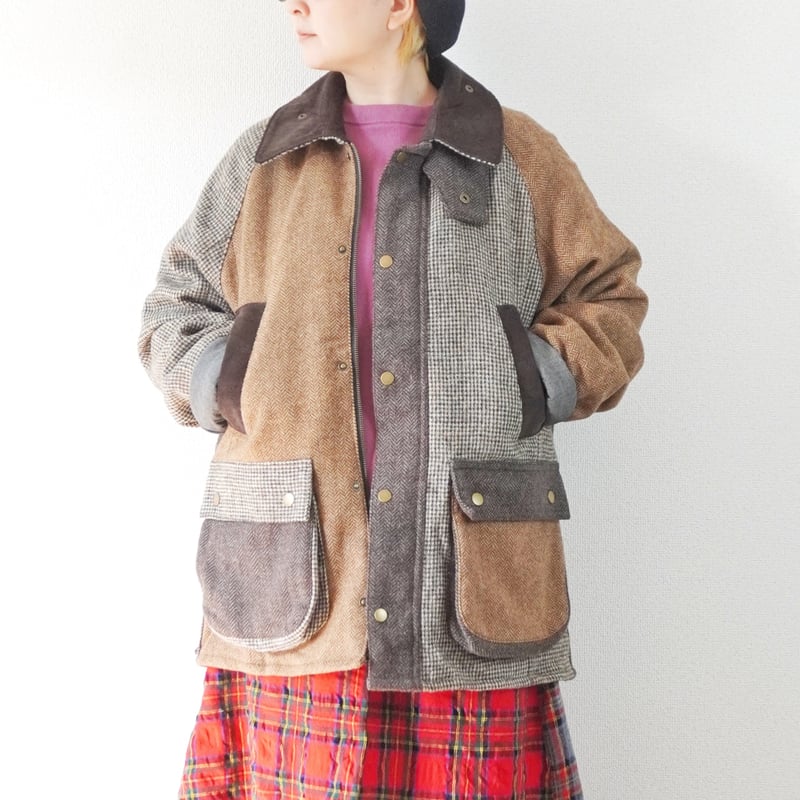 ユニセックス＊YOUSED-ユーズド-HARRIS COUNTRY JACKET ハリスツイ