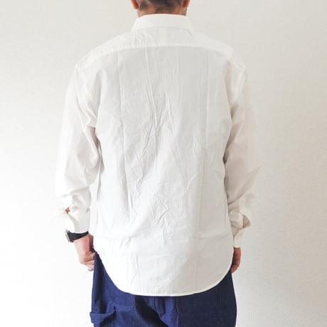 ユニセックス ARVOR MAREE-アルボマレー-Relax SAILOR COLLAR L/S SHIRT Typewriter リラックスセーラーカラーシャツ