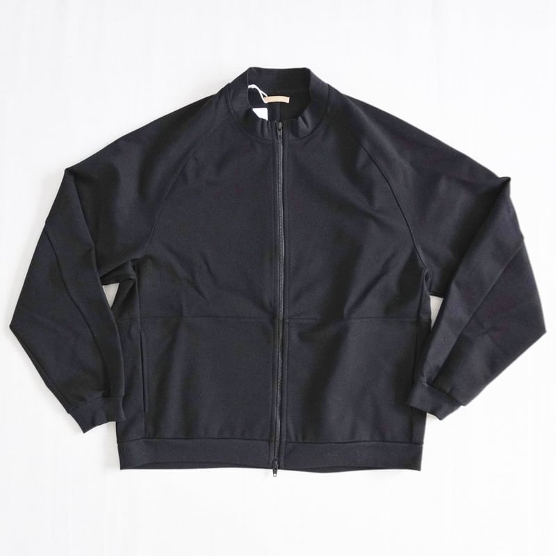 ユニセックス＊LA MOND-ラモンド-STAND NECK SILKY BLOUSON/L
