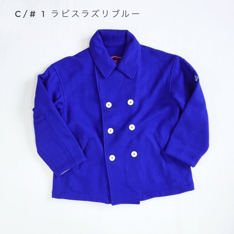 レディース＊快晴堂-軽いカットメルトン Pコート（1枚仕立て）43JK-47