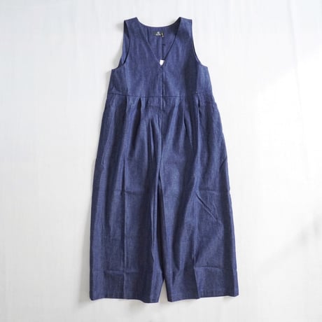 ＊レディース＊Linenya-リネンヤ-8oz デニムサロペット