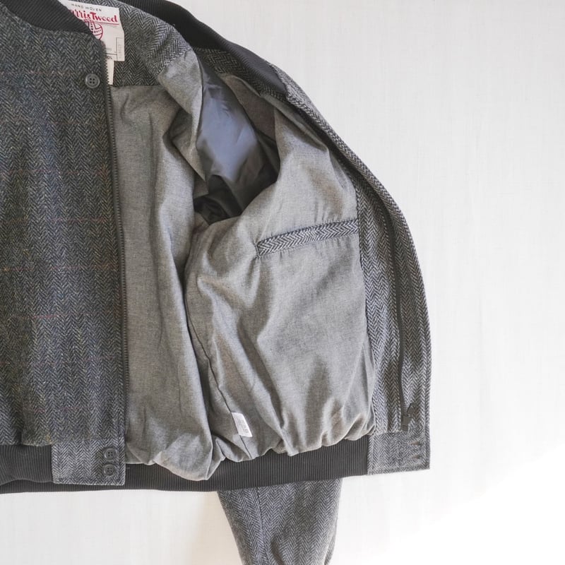 ユニセックス＊YOUSED-ユーズド-HARRIS DERBY JACKET ハリスツイード