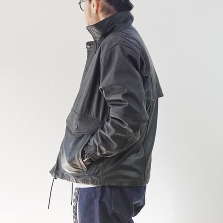 ＊ユニセックス＊YOUSED-ユーズド-RETRO BAGGIES LEATHER JKT
