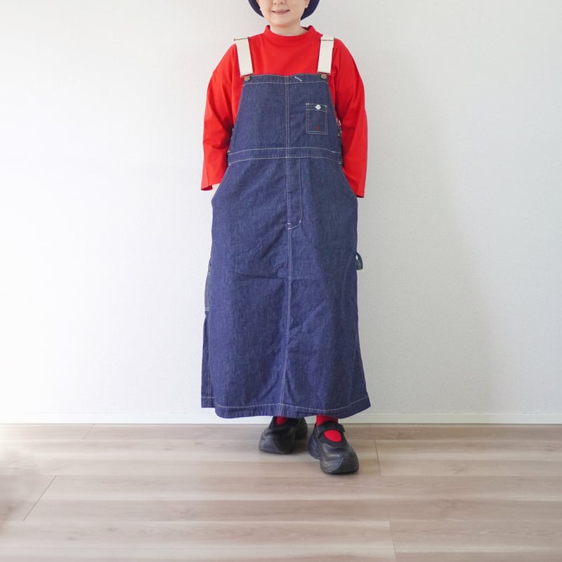 レディース＊快晴堂 -BIGオーバーオールスカート HAYATE CCBY DUTY WEA