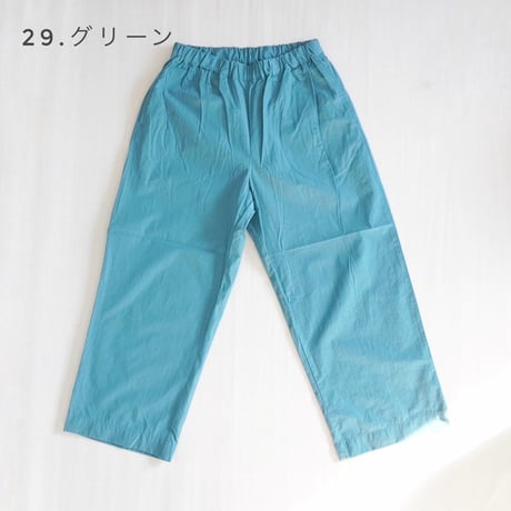 2色＊レディース＊prit-コットンナイロン高密度平織 パジャマパンツ P71624
