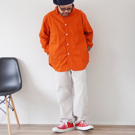 3色＊＊BRENA-ブレナ-HOOD WORK SHIRT フードワークシャツ