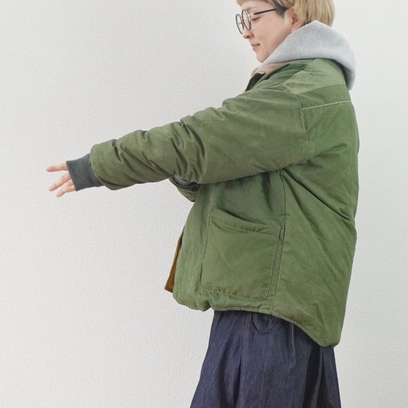 Slow Hands テントペインタージャケット 別注スロウハンズ【SLOW HANDS】Rcl tent painter down reversible