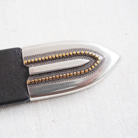 ＊goods＊MOONSHIN LEATHER-ムーンシャインレザー-Austin Buckle Belt