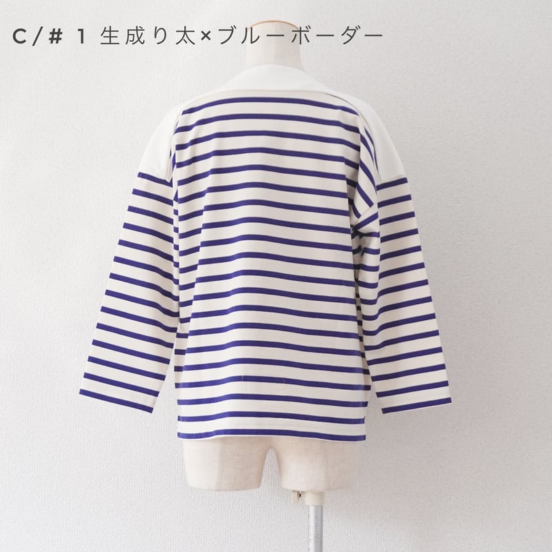 快晴堂 ボーダーTシャツ 快晴堂 ボーダーと水玉のTシャツ - さとう衣料店の通販サイト