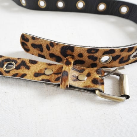 ＊goods＊Jawandi-ジャワンディー-Multi Double Leather Belt/マルチダブルレザーベルト