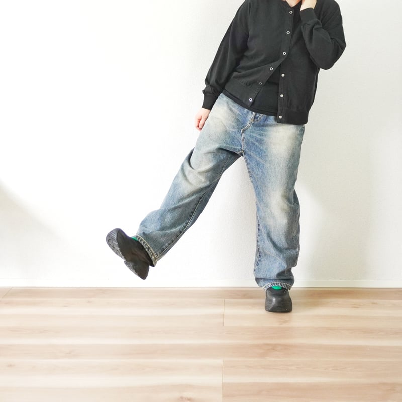 再入荷＊レディース＊ichi-イチ- Denim Sarrouel Pants デニムサルエル