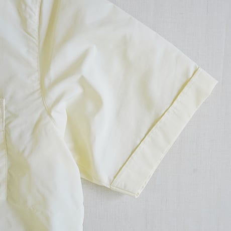 ＊ユニセックス＊BURLAP OUTFITTER 【バーラップアウトフィッター】- S/S GUAYABERA SHIRT/ ショートスリーブ ガヤベラ シャツ/オフホワイト