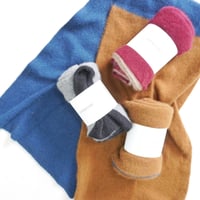 3色goods＊SHOWATABE-ショーワタベ- Knitted Scarf | Bicolor（バイカラー ニッテッドスカーフ）