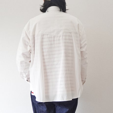 ＊ユニセックス＊IMPRESTORE-インプレストア-5oz Basket Western Shirts / Dwayne (White)