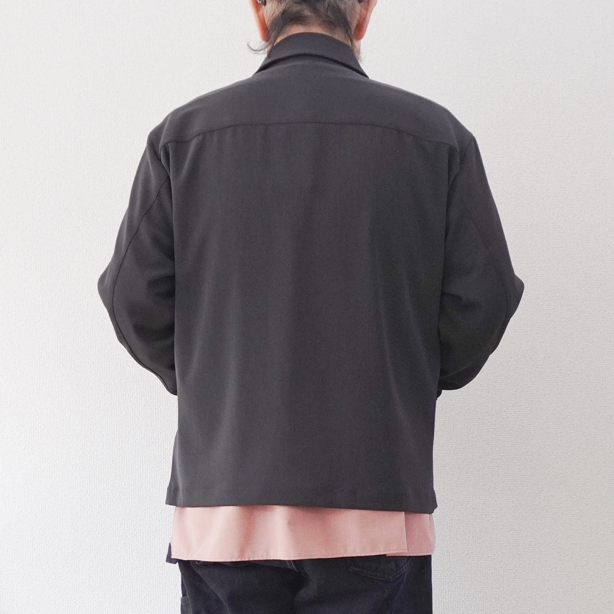 ユニセックス＊LA MOND-ラモンド-TWILL TWIST SHORT JACKET/L